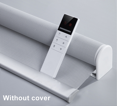 No cover, exposed roll