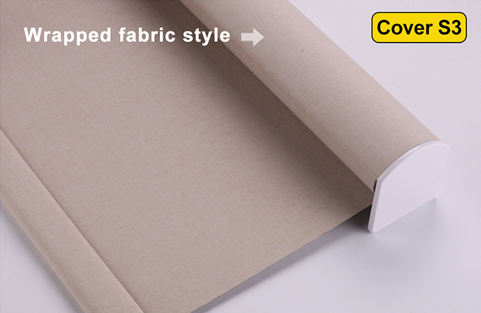 Cover S3 fully fabric-wrapped